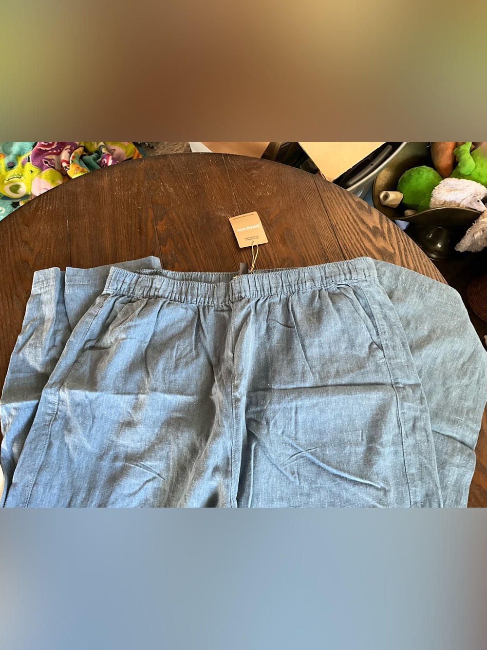 PATAGONIA Light Blue women’s Linen-Blend Casual Pants